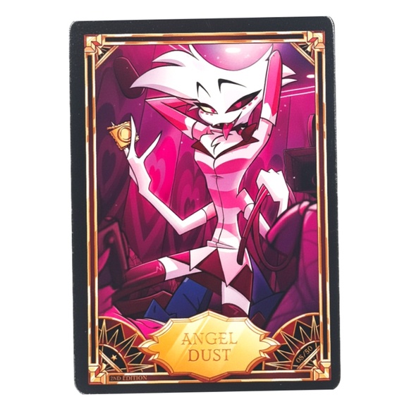 Hazbin hotel Other - Hazbin Hotel Angel Dust Trading Card 2nd Edition #05/50 Rare
